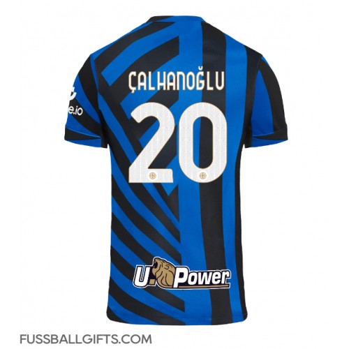 Inter Milan Hakan Calhanoglu #20 Fußballbekleidung Heimtrikot 2024-25 Kurzarm